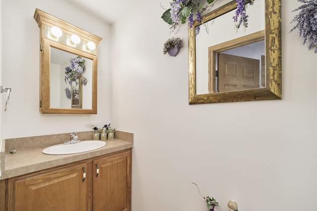 9155 Ivanhoe Dr, Onekama, MI 49675 - bathroom featuring vanity