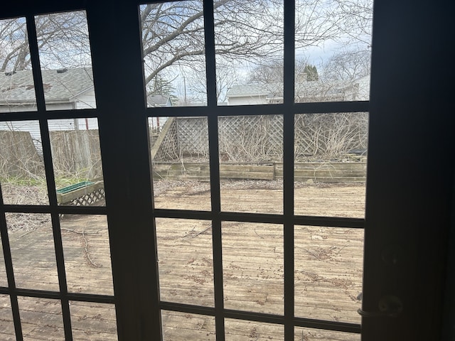 view of room details