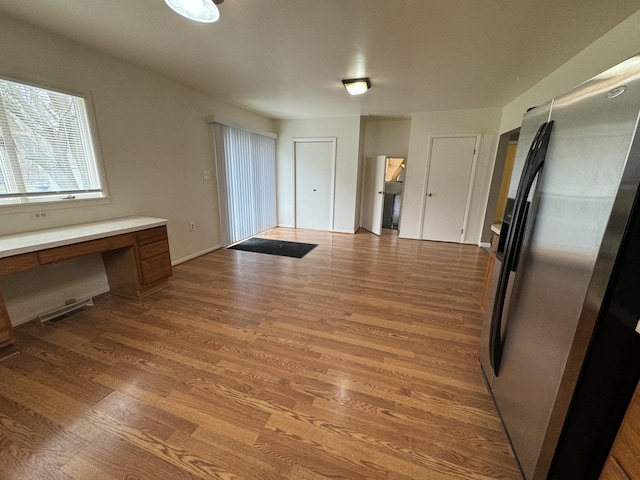 8066 Talladay Rd, Whittaker, MI 48190 - interior space featuring wood finished floors and visible vents
