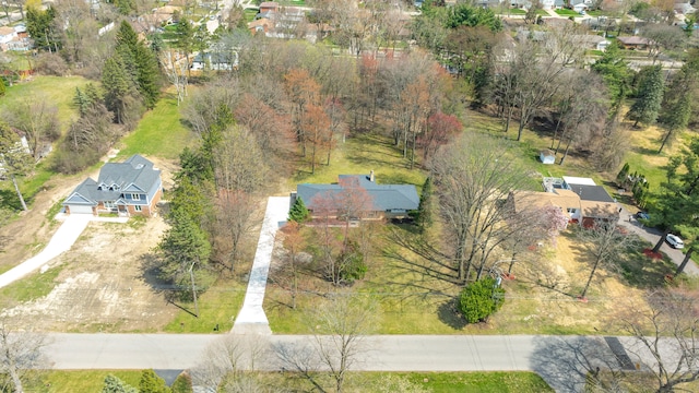 drone / aerial view