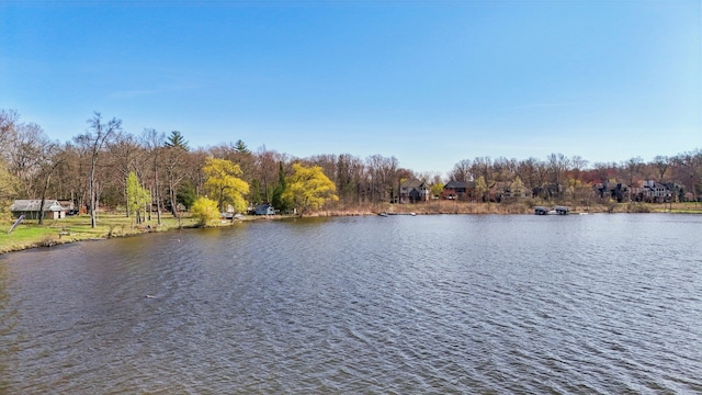 property view of water