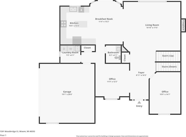 view of layout