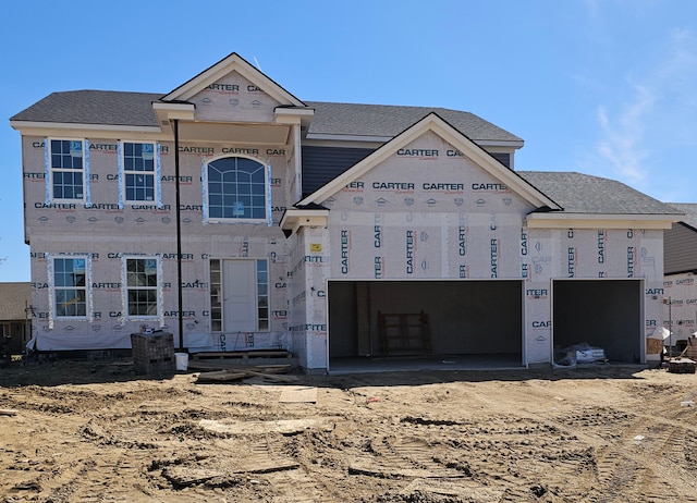 50638 Mistwood Dr, Macomb, MI 48042 - property under construction featuring dirt driveway