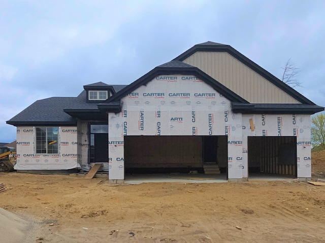 view of property under construction