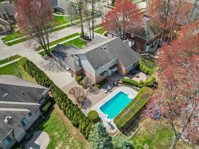 14165 Bournemuth Dr, Shelby Twp, MI 48315 - aerial view