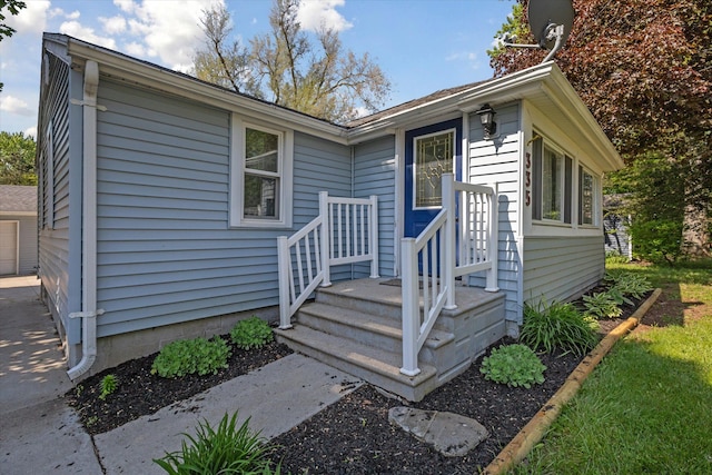 view of entrance to property