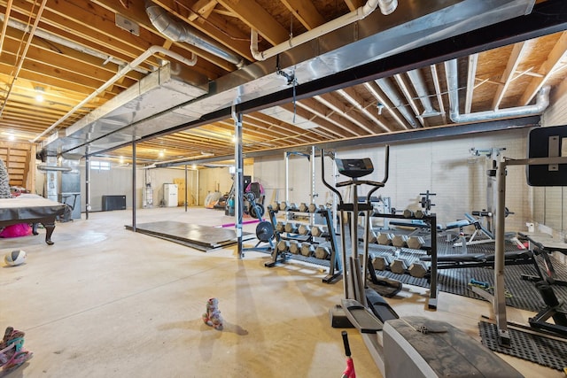 11613 Butler Rd, Willis, MI 48191 - view of exercise area
