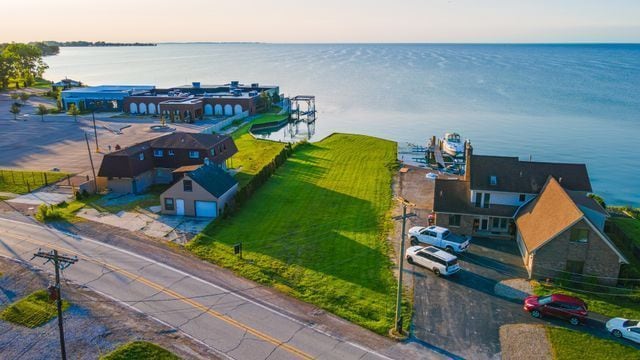 37340 Jefferson Ave, Harrison Township, MI 48045 - aerial view featuring a water view