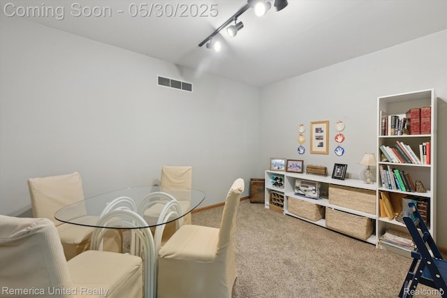 1317 Peppergrove Dr, Brighton, MI 48116 - dining space featuring carpet and baseboards