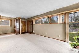 view of basement