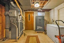 interior space with heating unit