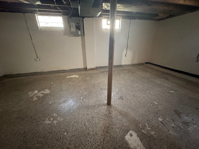 22051 Firwood Ave, Eastpointe, MI 48021 - basement with electric panel