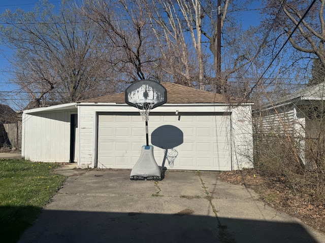 22051 Firwood Ave, Eastpointe, MI 48021 - view of detached garage