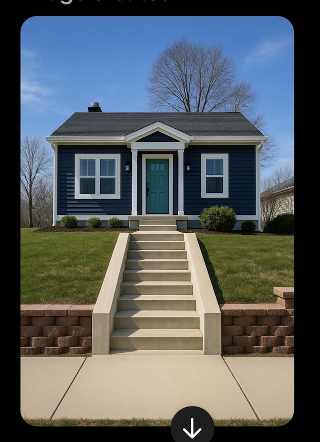 314 W Main, Whitehall, MI 49461 - bungalow-style house with a front yard