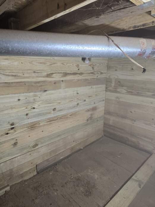 314 W Main, Whitehall, MI 49461 - basement with wood walls