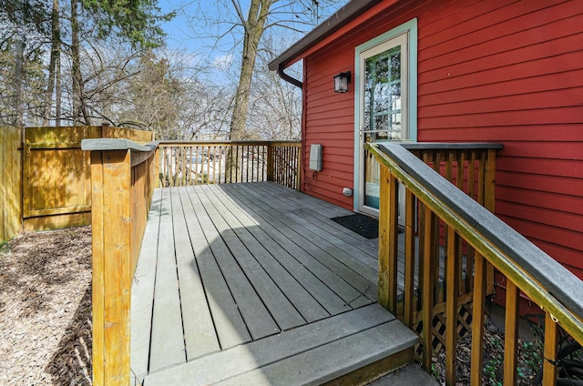 view of deck