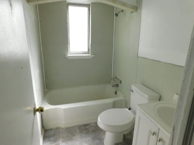 15864 Bringard Dr, Detroit, MI 48205 - full bath featuring vanity, shower / tub combination, and toilet
