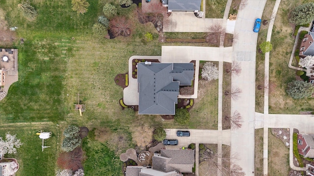 drone / aerial view