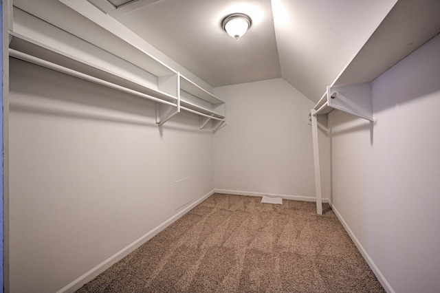 4238 Still Meadow Ln, West Bloomfield, MI 48323 - spacious closet with carpet and lofted ceiling