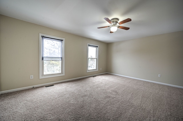 4238 Still Meadow Ln, West Bloomfield, MI 48323 - carpeted spare room with ceiling fan and baseboards