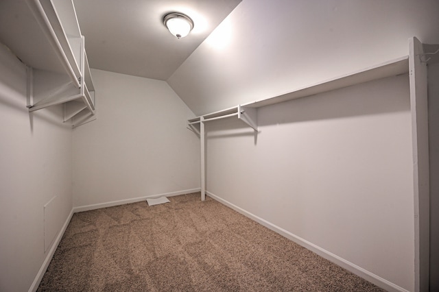 4238 Still Meadow Ln, West Bloomfield, MI 48323 - walk in closet with light carpet and vaulted ceiling