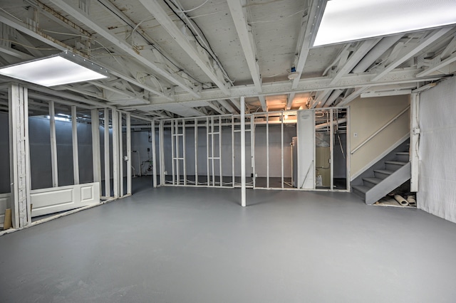 4238 Still Meadow Ln, West Bloomfield, MI 48323 - unfinished basement featuring stairs