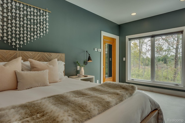 10630 Garr Rd, Berrien Springs, MI 49103 - bedroom with multiple windows and recessed lighting
