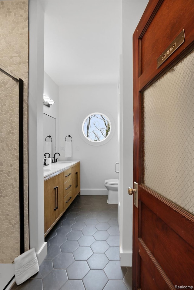 10630 Garr Rd, Berrien Springs, MI 49103 - bathroom featuring vanity and tile patterned floors