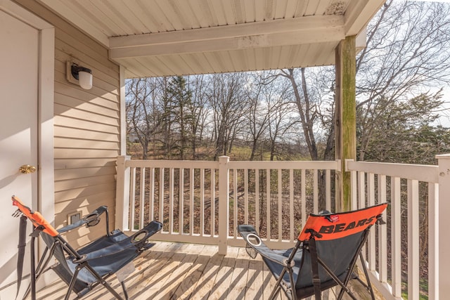1005 E Duncan St Unit 2D, Manchester, MI 48158 - view of wooden terrace