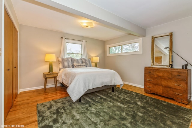 3105 Kevin St, Saint Joseph, MI 49085 - bedroom with baseboards and light wood-style floors