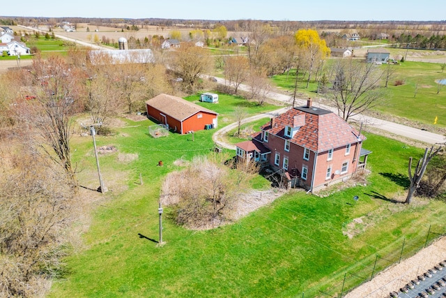 drone / aerial view