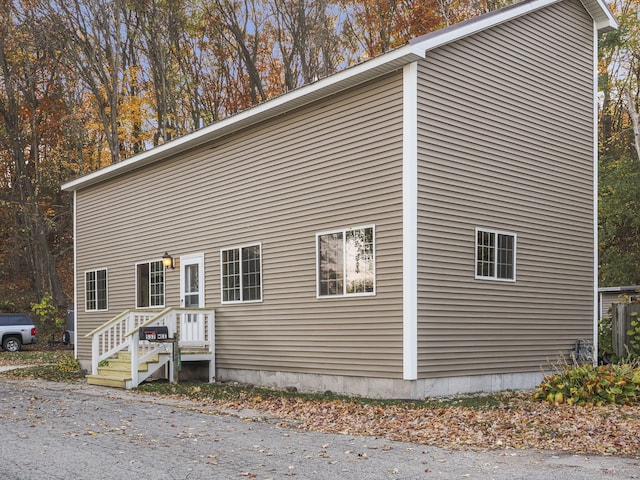 view of property exterior