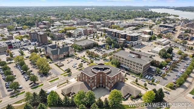 141 Central Ave Unit 110, Holland, MI 49423 - birds eye view of property with a water view