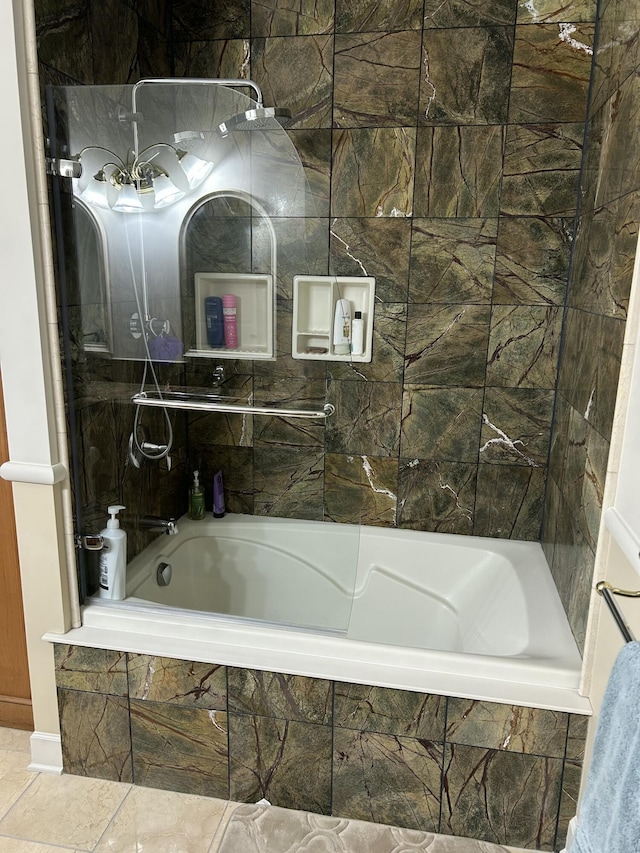 141 Central Ave Unit 110, Holland, MI 49423 - bathroom with tiled shower / bath combo