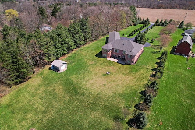 70799 Fisher Rd, Bruce, MI 48065 - drone / aerial view featuring a view of trees