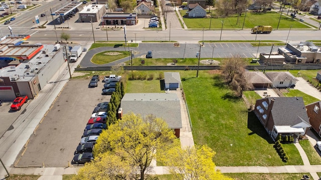 birds eye view of property featuring a residential view