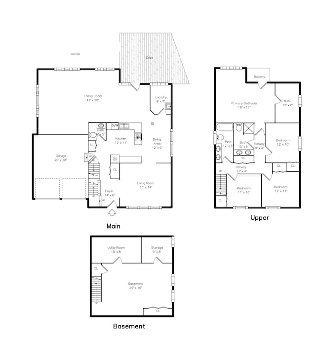 2015 Rugby Ct, Ann Arbor, MI 48103 - home floor plan