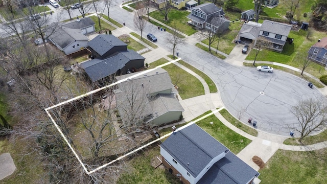 2015 Rugby Ct, Ann Arbor, MI 48103 - aerial view of residential area
