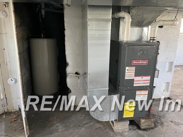 5225 N Vassar Rd, Akron, MI 48701 - utilities featuring water heater