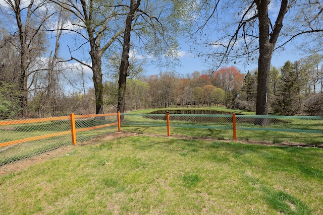 2050 Rowe Rd, Milford, MI 48380 - view of yard with fence
