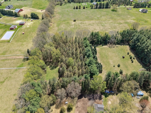 2050 Rowe Rd, Milford, MI 48380 - drone / aerial view with a rural view