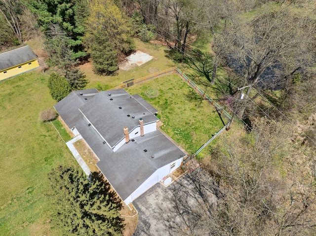 2050 Rowe Rd, Milford, MI 48380 - drone / aerial view