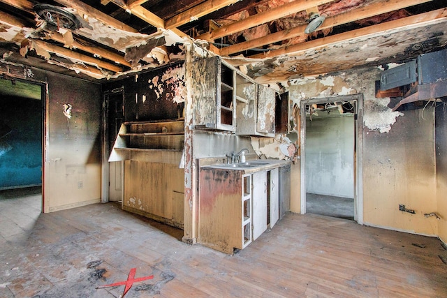 202 Poplar St, Three Oaks, MI 49128 - interior space featuring a sink