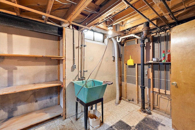 14953 Colpaert Dr, Warren, MI 48088 - view of unfinished basement