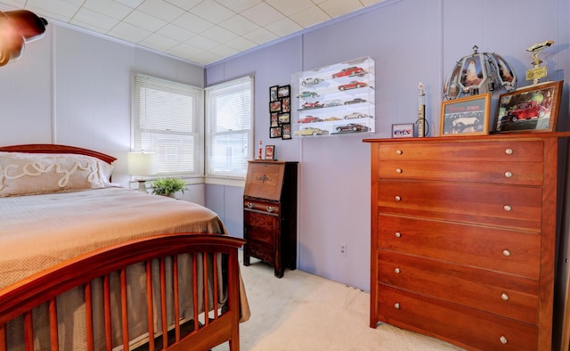 2103 Island Dr, Wayland, MI 49348 - bedroom featuring light carpet