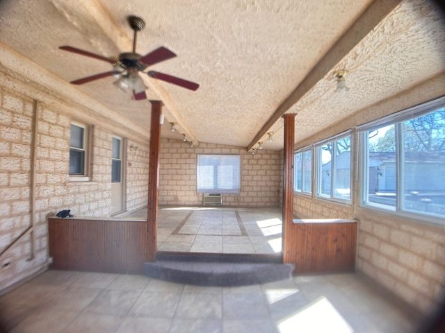 13973 Brady, Redford, MI 48239 - unfurnished sunroom featuring a wall unit AC