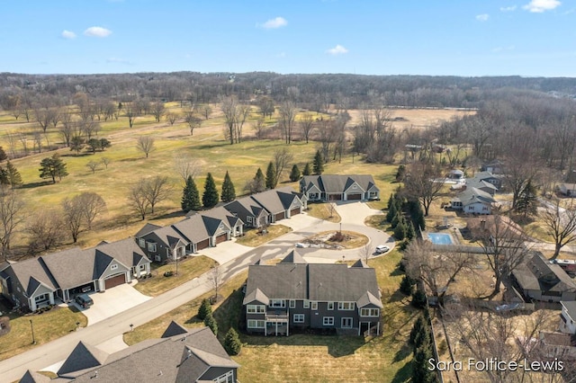 6501 Andres Xing Unit 14, Grandville, MI 49418 - bird's eye view with a residential view