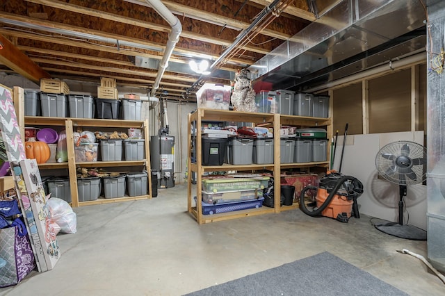2693 Sanctuary Dr, Stevensville, MI 49127 - storage featuring gas water heater