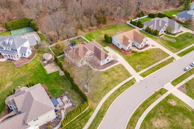 2693 Sanctuary Dr, Stevensville, MI 49127 - aerial view featuring a residential view