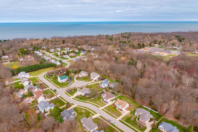 2693 Sanctuary Dr, Stevensville, MI 49127 - aerial view with a residential view and a water view